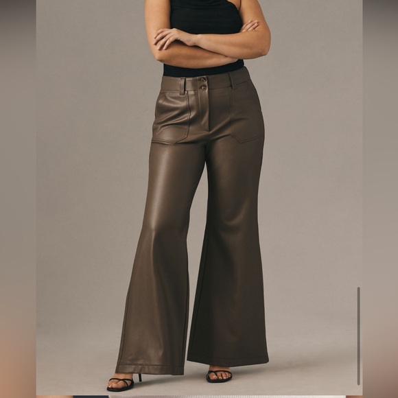 Maeve Pants - Maeve Taupe Flare Pants